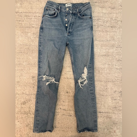 Agolde Riley cropped Jean - Picture 3 of 5